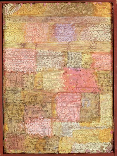 Florentinskt bostadsområde av Paul Klee