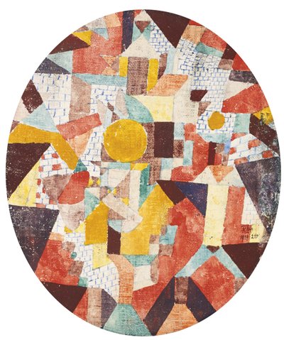 Fullmåne inom väggar av Paul Klee