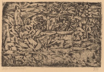 Passionens trädgård av Paul Klee