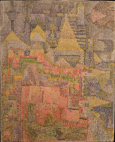 Slottets trädgård av Paul Klee