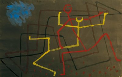 Gul är föremål för av Paul Klee