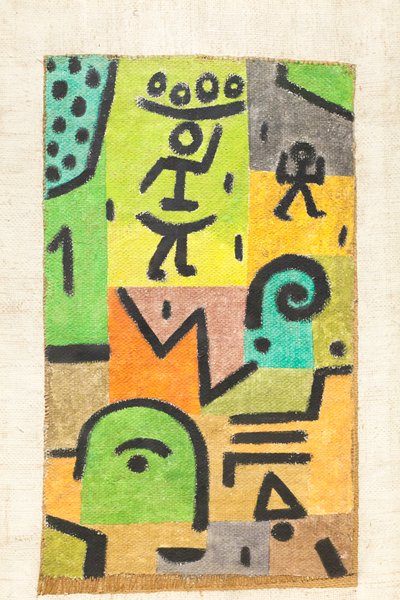 Skörd av citroner av Paul Klee