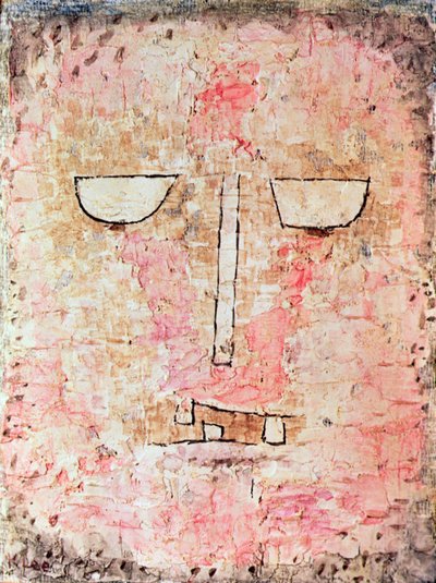 Huvudet för en martyr av Paul Klee