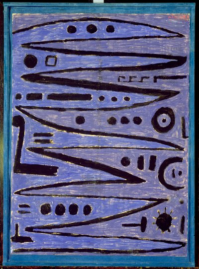 Heroic Strokes of the Bow av Paul Klee