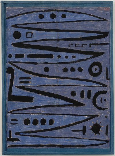 Heroiska bågedrag. 1938 av Paul Klee