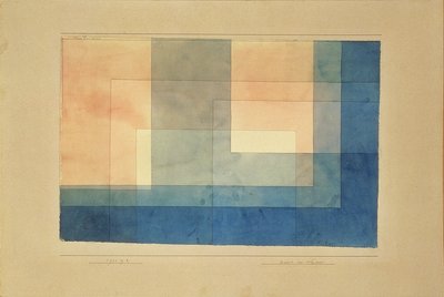 Hus på vattnet av Paul Klee