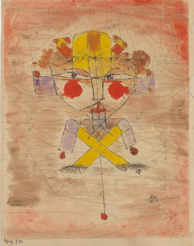Jumping Jack, 1919. av Paul Klee