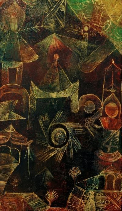 Kosmisk arkitektur av Paul Klee