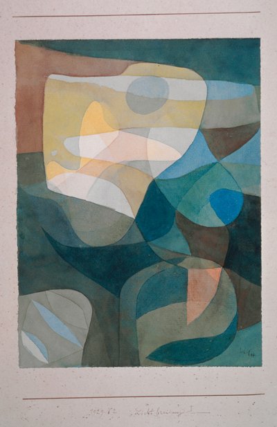 Light Broadering I, 1929. av Paul Klee