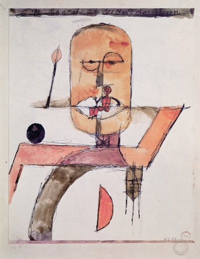 Människan är Herrens mun av Paul Klee