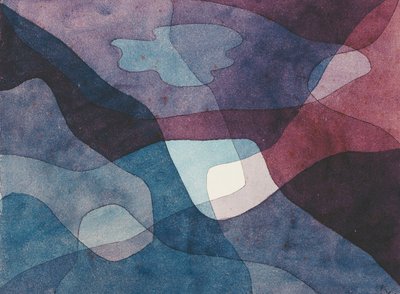 Berg och syntetisk luft; Berg- och luftsyntet av Paul Klee