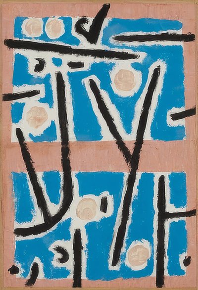 Ofrälse. Omkring 1938 av Paul Klee