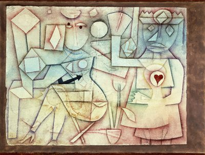 Gammal kärlekssång; gammal kärlekssång av Paul Klee