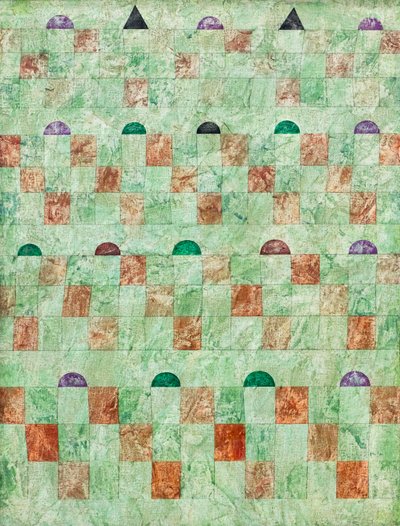 Slottet i fyra delar av Paul Klee