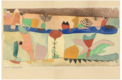 Park landskap av Paul Klee