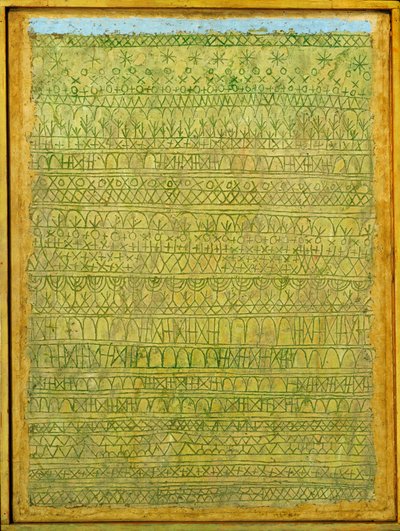 Pastoral (Rhythm) av Paul Klee