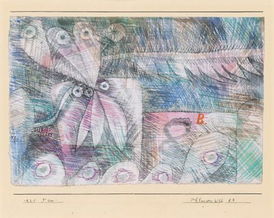 Växter Fig. 8.B., 1925. av Paul Klee