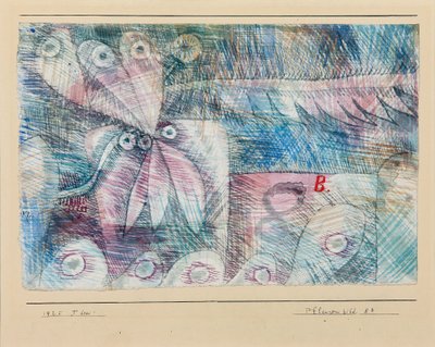 Växter Figur 8.b av Paul Klee