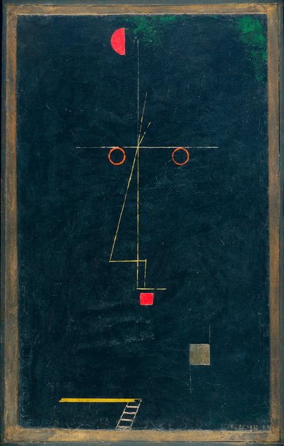Porträtt av en lina rollator av Paul Klee