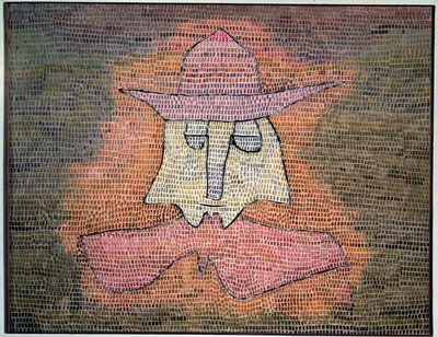 Porträtt av pastor Kol - Målning av Paul Klee