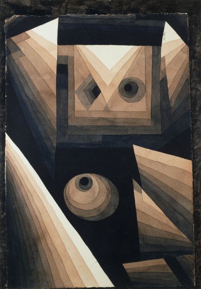 Röd gradering; Rot Stufung av Paul Klee
