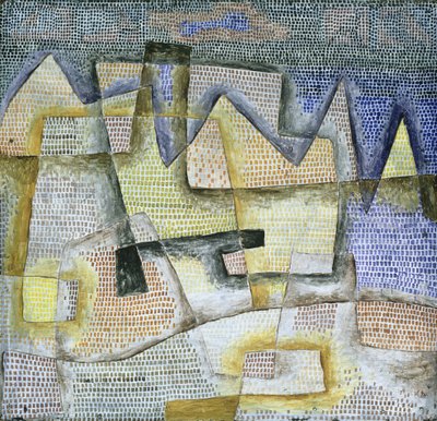 Klippiga kusten av Paul Klee