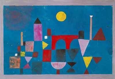 Röd bro. 1928 av Paul Klee