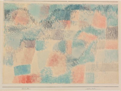 Rote Erde Red Earth, 1926. av Paul Klee