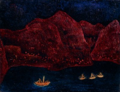 Södra kustkvällen av Paul Klee