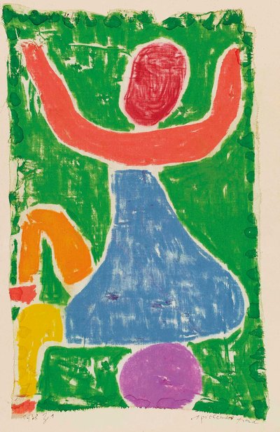 Leker barn Leker barn, 1938. av Paul Klee