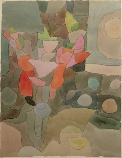 Stilleben med gladioli av Paul Klee
