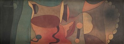 Stilleben i bredd, 1932. av Paul Klee