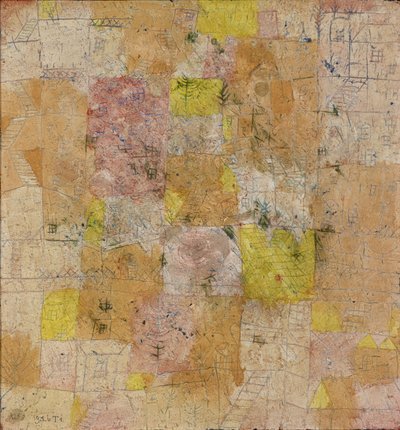 Förorts Idyll, 1926. av Paul Klee