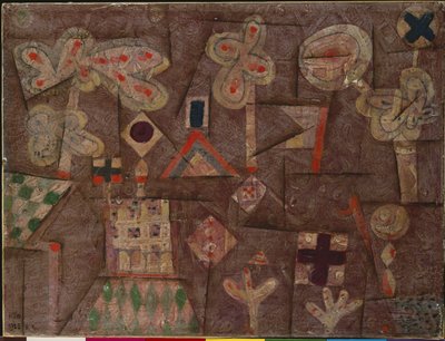 Pepparkakshuset av Paul Klee