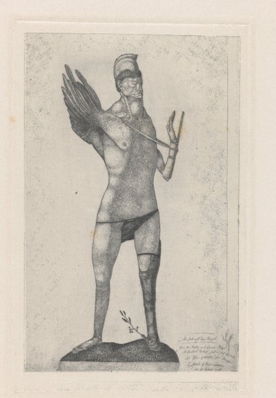 Hjälten med vingen, 1905. av Paul Klee