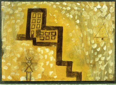 Huset på kullen; Huset på höjden av Paul Klee