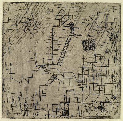 Trollkarlen i april av Paul Klee