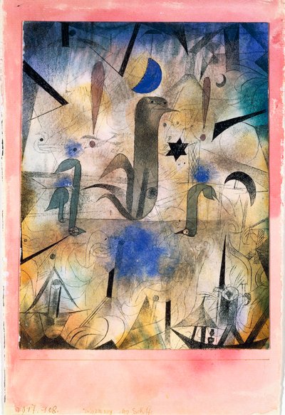 "Båtarnas sirener" av Paul Klee