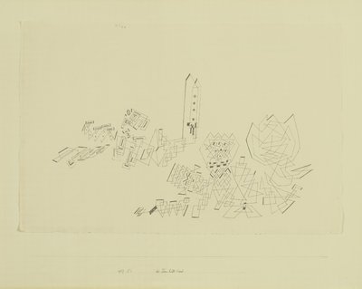 Tornet står emot attack av Paul Klee