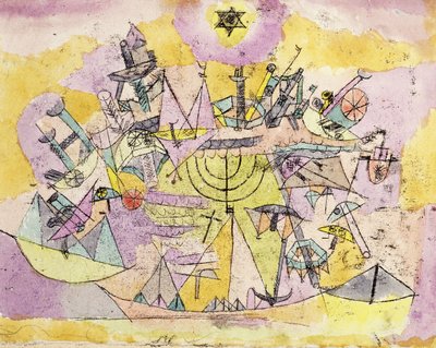 De olyckliga skeppen; fartygens påsk av Paul Klee