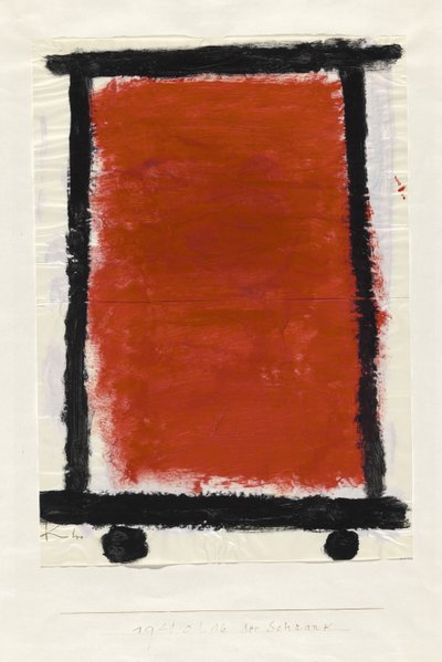 Skåpet, 1940 av Paul Klee