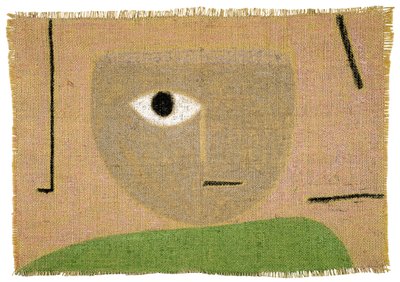 Ögat, 1938. av Paul Klee
