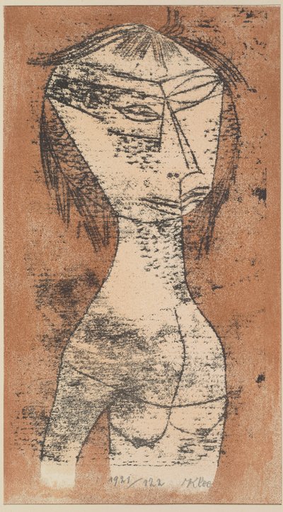 Det inre ljusets helgon, 1921. av Paul Klee