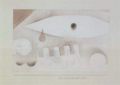 Saker under vatten av Paul Klee