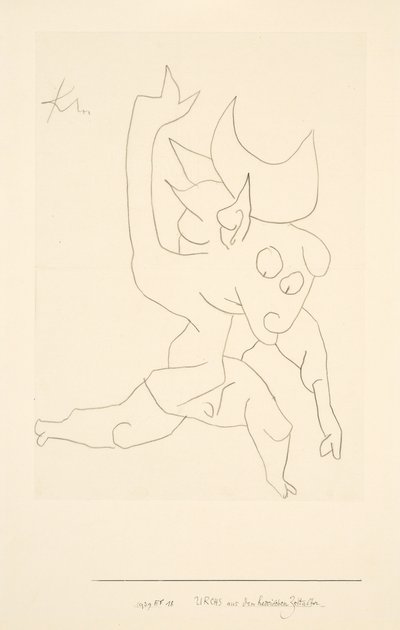 Urchs from the Heroic Age, 1939. av Paul Klee