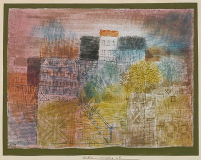 Vorfrühling i H. Tidig vår i H. , 1925. av Paul Klee