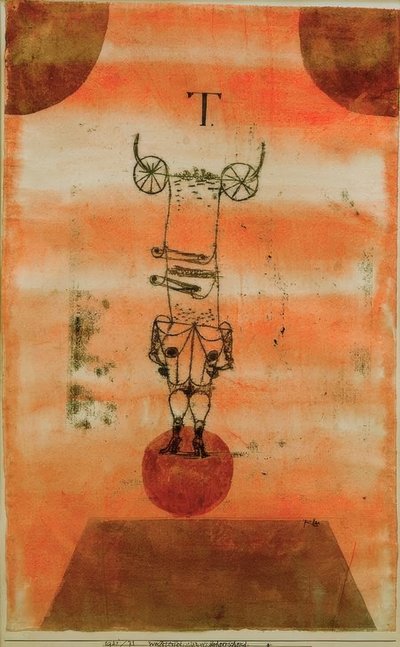 Djävulen, styr världen av Paul Klee