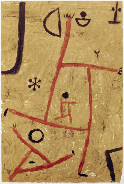 Med särskilda huvuden av Paul Klee