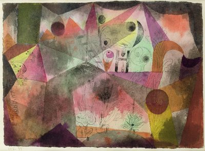 スウェーデン人と av Paul Klee