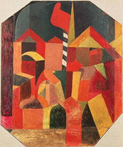 Med den röda flaggan av Paul Klee